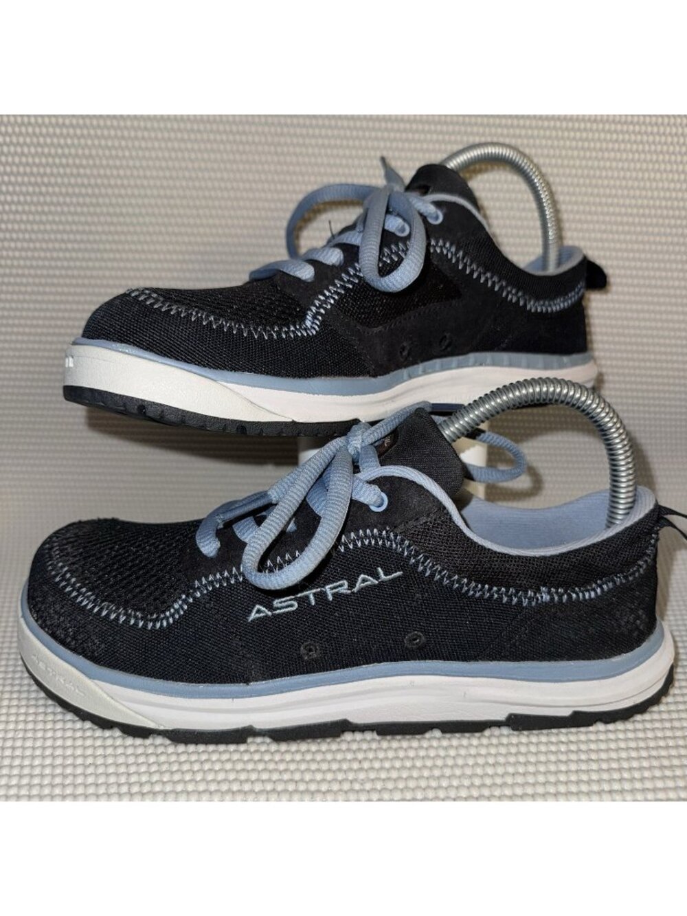Astral Brewess 2.0 Black Blue Water Canvas Outdoor Beach Shoes Women’s Size 7.5